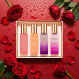 Bellavita Luxury Women's Perfume Gift Set with Rose, Senorita, Date, and Glam | 80ml | Perfume for Women | Pink Pepper, Yuzu and Floral Peach | Long Lasting Fragrance