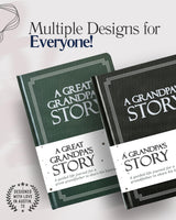 Dad's Life Story Journal (Hardcover): A Meaningful Keepsake for Dad to Share His Journey and Memories, Book Includes 250+ Prompt Questions, Sentimental Gifts for Father's Day, Birthday & Christmas