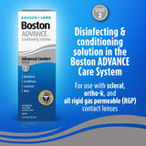 Boston ADVANCE Conditioning Contact Lens Solution for Rigid Gas Permeable Lenses from Bausch + Lomb, 3.5 fl. oz.