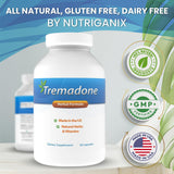 Tremadone - Essential Tremor Relief Supplement for Hand, Arm, Head, Leg, Feet and Body Tremors and Shaking - All Natural, Gluten Free, Dairy Free by Nutriganix (1)
