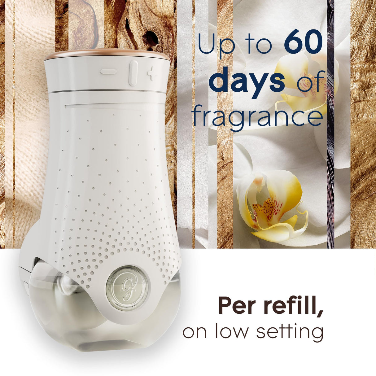 Glade PlugIns Refills Air Freshener, Sheer Vanilla Embrace, Scented and Essential Oils for Home and Bathroom, 0.67 Fl Oz, 10 Count