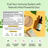 Soursop with Sea Moss Liquid Supplement – More Concentrated Than Sea Moss Gel – Easily Mix with Drinks – Soursop Bitters Liquid Drops for Hydration and Immune Support (Lemon Lime, 60mL)