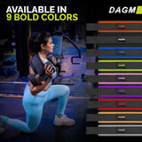 DAGM Hip Thrust Belt for Dumbbells heavy, Secure Glute Trainer with Non-Slip Extra Padding That Protects Your Hips - Ideal for Gym & Home Workouts - Use with Heavy Duty Kettlebells, Dumbbells, & Plates Hold up to 500 lbs