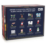 Gutter Games 12 Games of Christmas - 12 Hilarious Holiday Activities [Family Party Games Pack for Kids, Teens & Adults] - by Beat That! Game - Multicolor