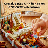 LEGO ONE Piece The Going Merry Pirate Ship Building Blocks - Pretend Play Adventure Toy for Boys & Girls, 10+ - Straw Hat Crew Toy Figures & Playset for Anime Fans - Gift for Christmas - 75639