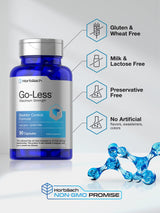 Horbäach Go Less Bladder Control Pills | 90 Capsules | Maximum Strength for Women and Men | Non-GMO & Gluten Free Formula