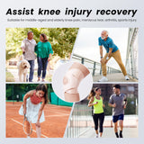 Galvaran Knee Brace for Women & Men, Relief Recovery Meniscus Tear, Arthritis Pain, ACL & MCL, Knee with Side Stabilizers，Adjustable Knee Support (Nude Pink, Small)