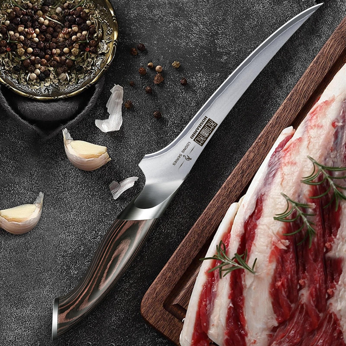 HOSHANHO Fillet Knife 7 Inch, Super Sharp Japanese Fish Boning Knife