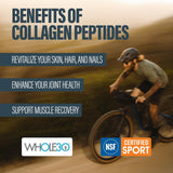 BUBS Naturals Unflavored Collagen Peptides Powder - Best Proteins for Joints & Skin - Pasture Raised Grass Fed - Paleo & Keto Friendly, Whole30 Approved, Non-GMO, Dairy & Gluten Free (20 Stick Packs)