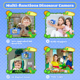 Kids Camera for 3-8 Year Old Girls Boys, 48MP Dual Lens 1080P Toddler Camera for Kids with 64GB SD Card, Children Digital Video Camcorder Selfie Camera Christmas Birthday Gifts