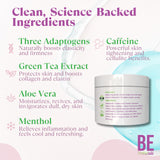 Brazilian Belle Cold Firming Gel - Skin Tightening & Anti Cellulite Cream with Caffeine - Advanced Skin Firming & Body Firming Gel for Loose & Sagging Skin - Suitable for All Skin Types