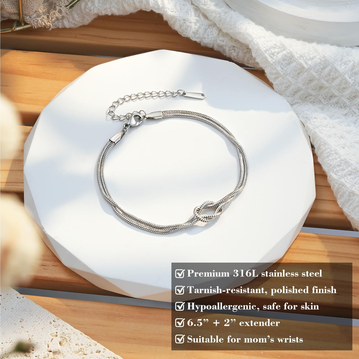 Mom Gifts Mothers Day Christmas Birthday Gifts Mom Bracelet from Daughter
