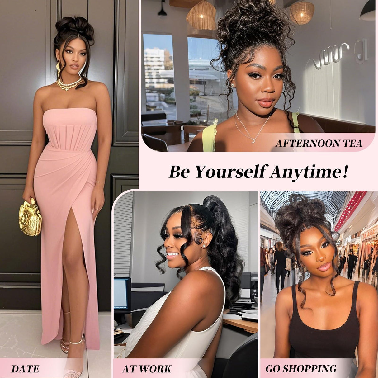 Hidden Strap Drawstring Wig 360 Lace Front Wigs Human Hair Pre Plucked, 200 Density Glueless Body Wave Frontal 360 Human Hair Full Lace Human Hair Wigs, HD Lace Front Wigs16 Inch