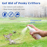 HIQILI Cinnamon Essential Oil for Candle, Spary & Diffuser - 100% Pure Natural - Indoor and Outdoor