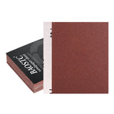 BAOSTC 1/4 Sandpaper Sheet,4-1/2"*5-1/2" Assorted 60-80-120,50PACK