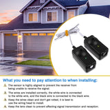 41A5034 Safety Sensor Kit, Replacement for Craftsman/Chamberlain/Liftmaster Garage Door Sensor, Compatible with Liftmaster/Chamberlain/Craftsman Garage Door openers Made After 1997