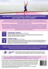 Gentle Yoga Plus Pilates DVD: Low Impact Abs, Core, Flexibility, Balance, Two Total Body At Home No Equipment Workouts with Jessica Smith