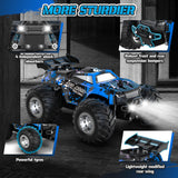 Barlisam Remote Control Car for boys 4-7, All-terrain Remote Control Truck for Boys 8-12, Headlight, 1:20, 10KM/H, 2.4GHZ, Speed-friendly, Sturdy, Rechargeable RC Cars for Christmas, Beginner, Kids 6+