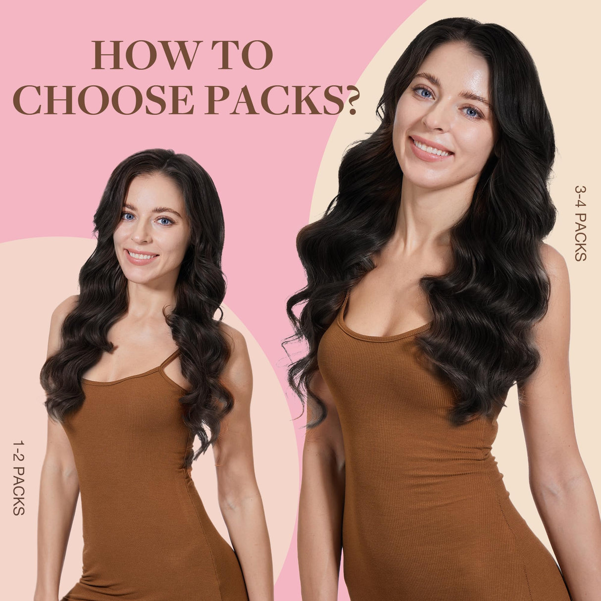 GOO GOO 20inch Dark Brown Remy Human Hair Extensions Silky Straight Tape in Natural Hair Extensions 50g 20pcs