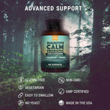 Natural Rhythm Digestive Calm Probiotic (Plus L-Glutamine) 25 Billion CFU and 13 Strains. - Natural Support for Better Digestion - for Bloating & Constipation + Gas Relief & Leaky Gut - 60 Capsules.