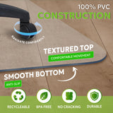 36"x48" Office Chair Mat for Hardwood Floor - Clear Desk Chair Mat, Non-Slip Floor Protector for Rolling Chairs, Rectangular Shape Compatible for Office and Gaming Chairs for Wood, Tile & Hard Floors