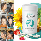 Lazpowfi Hair Growth Products, Biotin 10000mcg, 30-in-1 with Vitamin A, B3, C, D, E, Calcium, Hair Growth Supplement, Supports Hair & Nails Natural Growth Vitamins, for Women & Men - 30 Servings