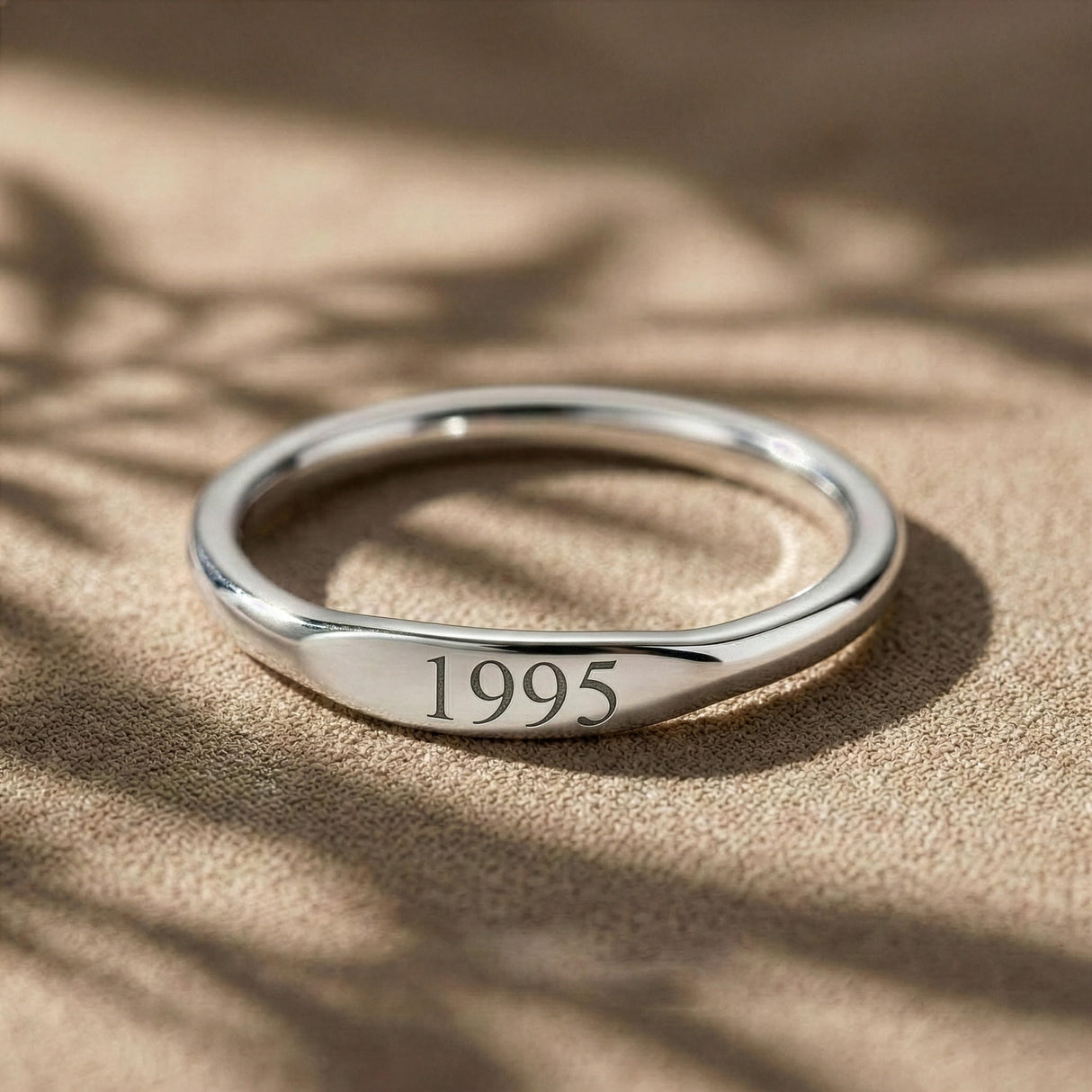 Engraved Rings for Women, Custom Name Ring and Personalized Rings for Women