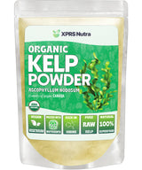 XPRS Nutra Organic Kelp Powder (Ascophyllum Nodosum) - Seaweed Powder Rich in Iodine, Immune Vitamins and Minerals - Food Grade Sea Kelp Supplement Vegan Superfood for Skin Care (16 oz)