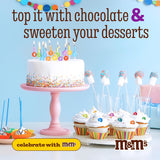 M&M’S WORLD Red Milk Chocolate Candy, 2lbs of M&M'S in Resealable Pack for Candy Bars, Birthday Parties, Christmas Chocolate, Valentine's Day, 4th of July, Dessert Tables & DIY Party Favors