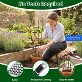 Thealyn 4 Pack 23 Inch Plant Trellis for Potted Plants