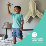 FIRST ALERT BRK SC7010B-3 Hardwired Smoke and Carbon Monoxide (CO) Detector with Battery Backup, 3-Pack