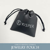KISPER Gold Curb Ankle Bracelet for Women 3.5mm Plated 925 Sterling Silver