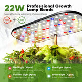 Ahopegarden Hydroponics Growing System Kit: 12 Pods with LCD Control Panel