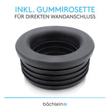 Bächlein Flexible Drain Hose for washbasin - G 1 1/4" x 32 mm, extendable from 320-800mm, Odour Trap Individually Adjustable