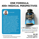 Glucosamine Chondroitin MSM Collagen - Joint Supplements 2800 mg - 120 Caps