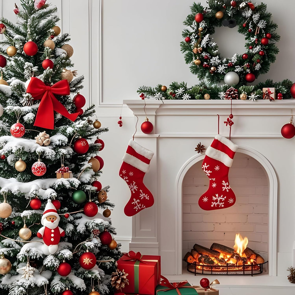 NEKSKA Christmas Wreath Hangers for Front Door, Suction Cup Hooks for Door Wreaths, Suction Cup Hooks for Shower, Bathroom Towels, Windows, Mirrors, and Home Storage Hooks (2PC-Gold)