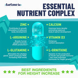 (Pack of 2) Height Growth Maximizer - Made in USA - Natural Height Increase Booster & Bone Growth Pills - Grow Taller Supplement for Adults, Teens & Kids - Vitamins for Boys & Girls to Get Taller