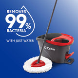 O-Cedar EasyWring Spin Mop Head Refill (Pack of 3)