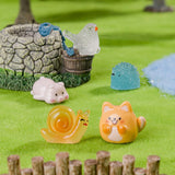 Faunamancy 200 Pcs Mini Resin Animals Figurines Bulk,200 Styles Tiny Animals Variety Pack for Fairy Garden Landscape,Hide Crafts Decor