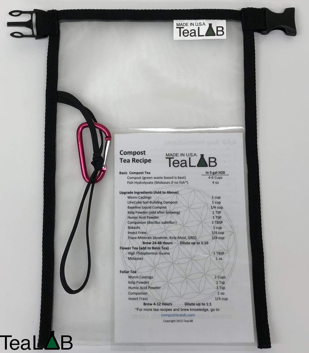 Compost Tea Kit: 5 Gallon Get Brewing Special~ BubbleSnake, Bag, Air Pump & Tubing (714GPH Air Pump)