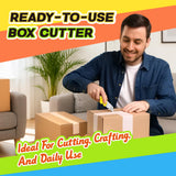 JETMORE Folding Utility Knife, 12 Pack Heavy Duty Box Cutter with Extra Blades, Paper Roll Cutter, Utility Knives, Paper Cutter, Razor Blade Knife, Razor Knife Utility for Cardboard, Carpet, Plastic