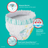 Pampers Diapers - Cruisers 360 - Size 6, 48 Count, Babyproof up to 100% Leakproof Pull-On Diaper