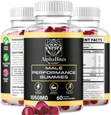 Alpha Bites - Original Formula 7 in 1 Alpha Bites Gummies, AlphaBites for Men, Official Alpha Bites Advanced Premium Formula Performance and Energy, Alpha Bite Gummy Reviews, for 1 Month