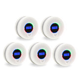 Kesy Upgraded Smoke and Carbon Monoxide Detector 10-Year Lifespan, Dual Sensor Smoke Alarm & Carbon Monoxide Detector (5 Pack)