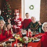 16 Pack Red Plastic Tablecloth for Rectangle Tables, Premium Decorative Red Disposable Table Cloths for Parties, Rectangle Party Table Cover for Birthday, Wedding, Christmas, Anniversary, 54 x 108Inch