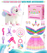 Unicorn Toys for Girls Age 4-6 Unicorns Gifts, Walking Talking Singing