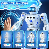 BAZOLOTA Robot Toys for Kids 3-5, Programmable Remote Control Robot with Walking, Sliding, Singing and Dancing, RC Gesture Sensing Control Smart Robots for Age 3-12 Kids Christmas Birthday