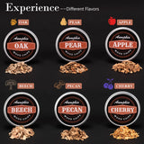Cocktail Smoker Kit with Torch – 6 Flavors Wood Chips – Bourbon, Whiskey Smoker Infuser Kit, Old Fashioned Drink Smoker Kit, Birthday Bourbon Whiskey Gifts for Men, Dad, Husband (Without Butane)