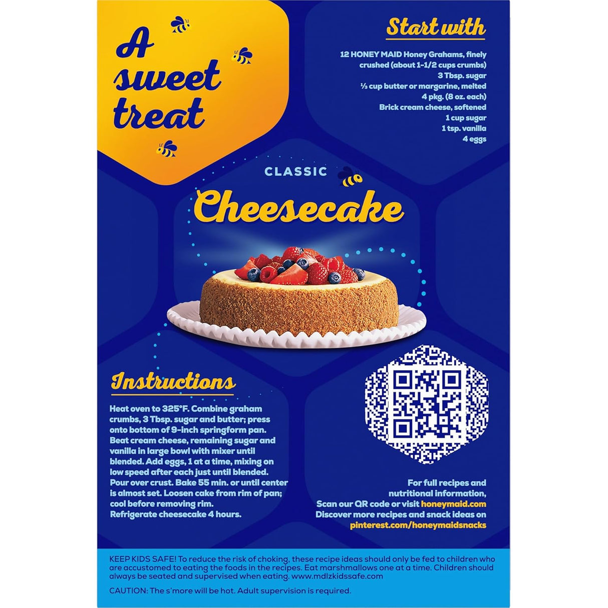 HONEY MAID Graham Crackers, Lunch Snacks, Bulk Snacks, 12 - 14.4oz Boxes