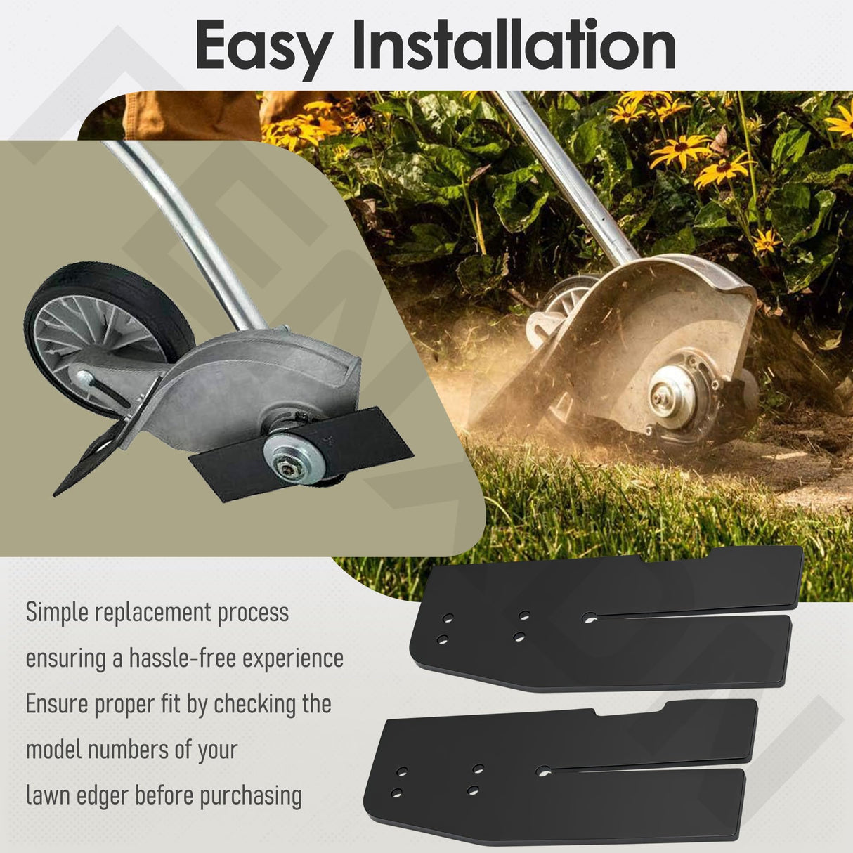 2 Pack 69901755330 C550000110 Debris Flap for Echo Lawn Edger